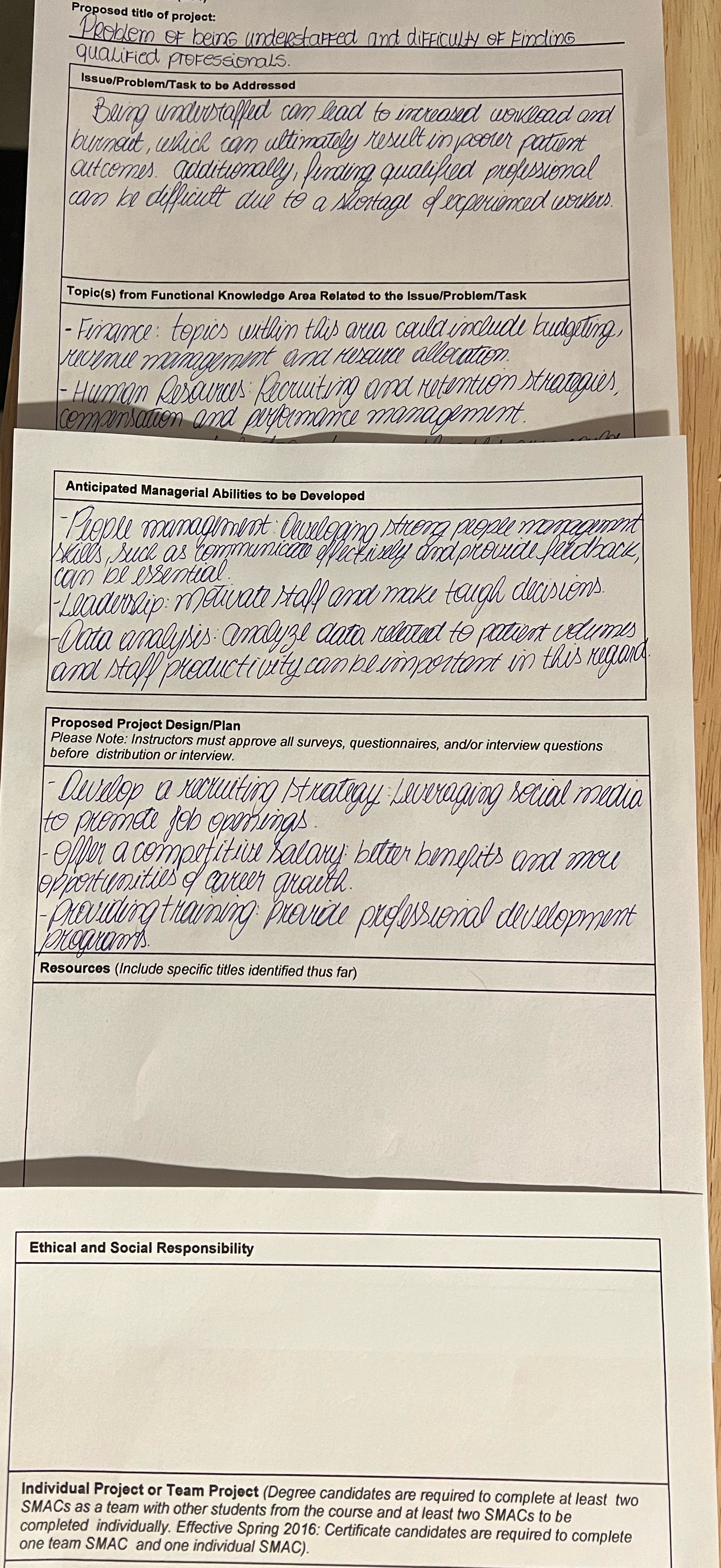 I need help answering the last two questions please, I work with