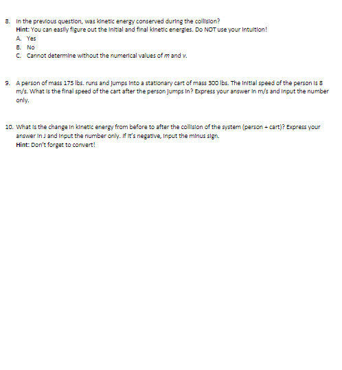 a mass mi, = 2 kg and is moving at , =-15