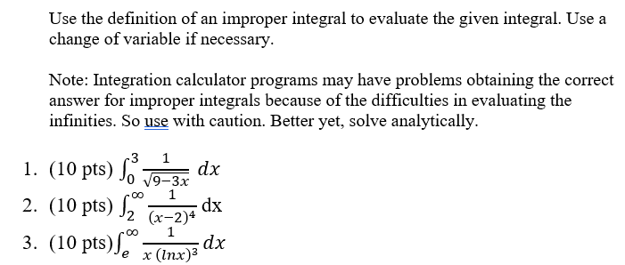 Please show all work, step by step. Thank you so much! Use
