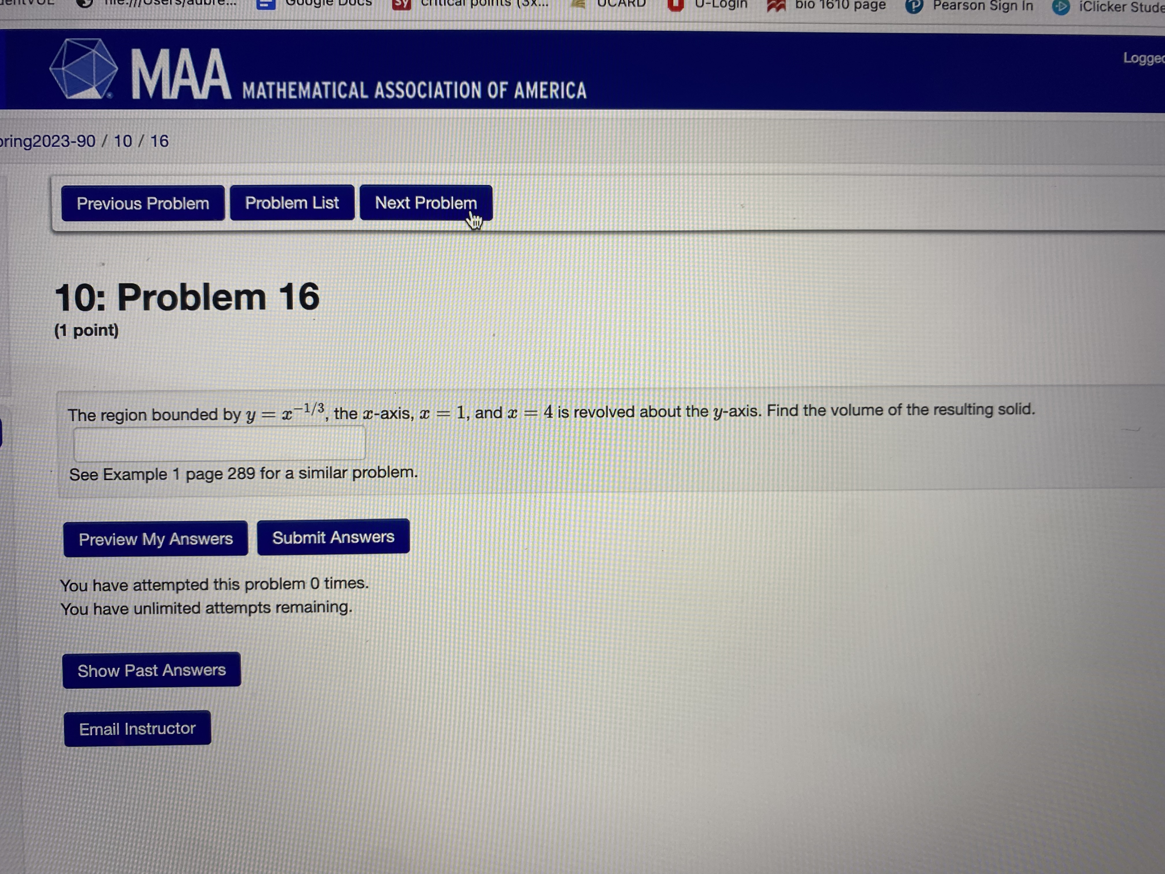 AnswersMAA Logged in as MATHEMATICAL ASSOCIATION OF AMERICA g2023-90 / 10 /