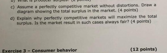 I would like to know a knowledgeable answer for c and d.