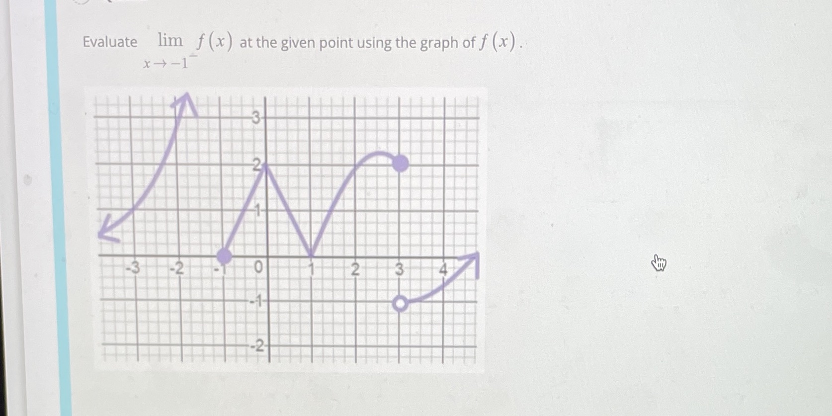 Evaluate and also state if the limit exists Evaluate lim f (x