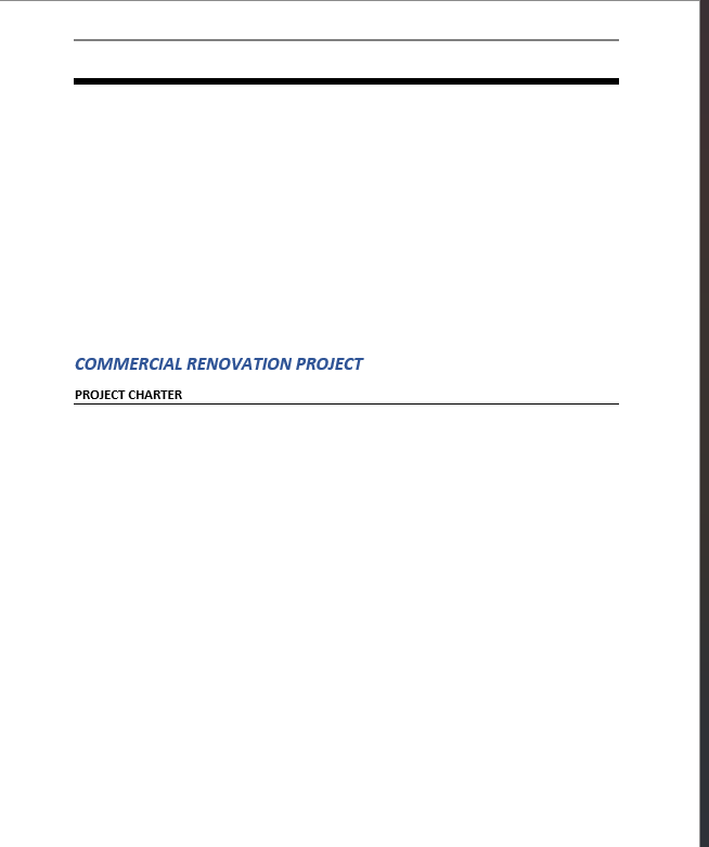 Diagram or List Format.Specific document requirements include: Make the WBS using MS