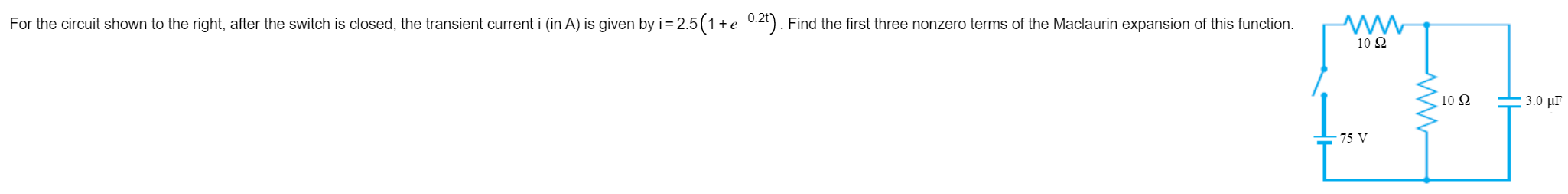 object hung vertically from a spring and allowed to oscillate is given