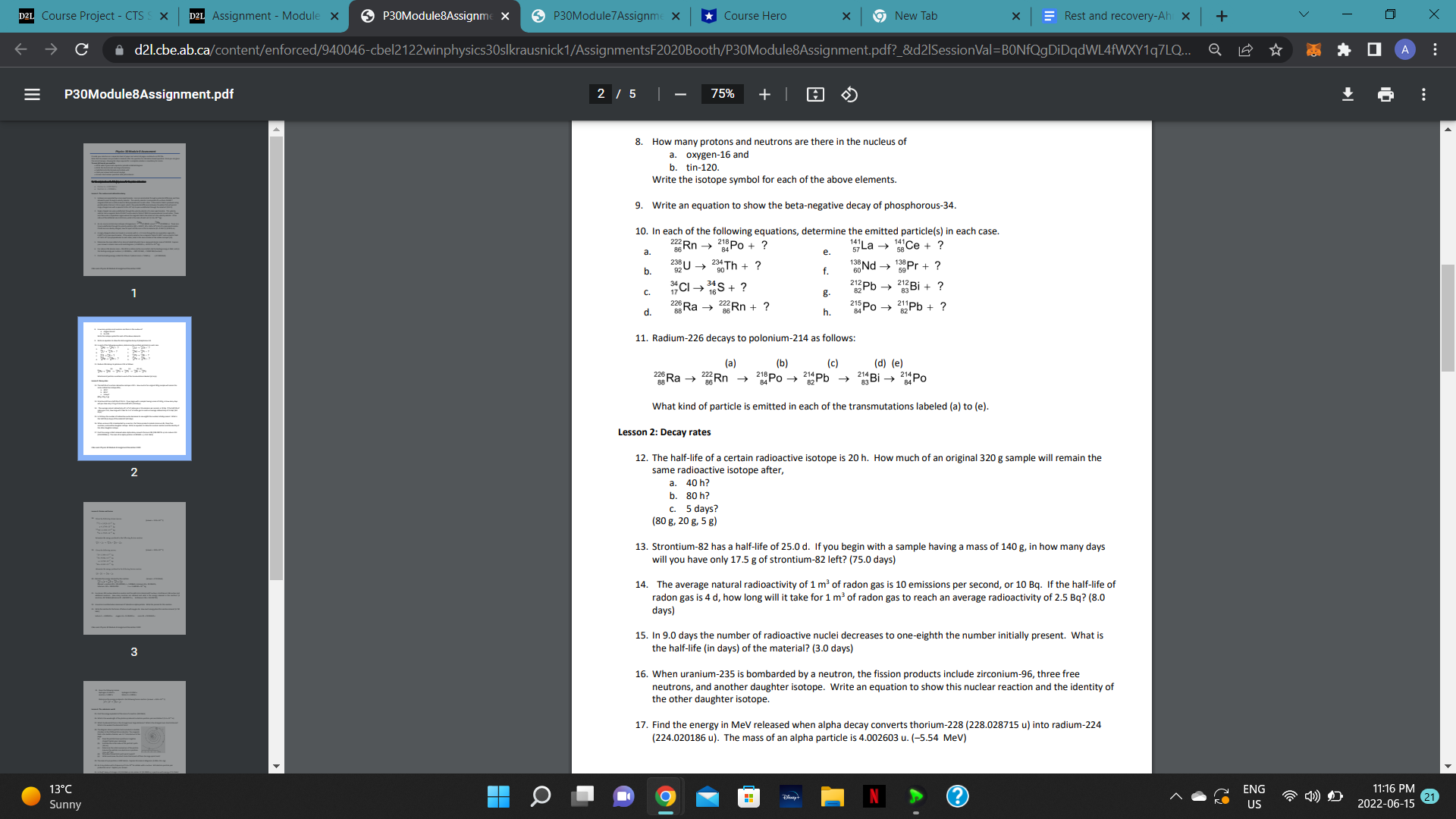 dZi Ebeal :a P30Module8Assignm pdf vloduieSAssigni X 9 7 100% + For