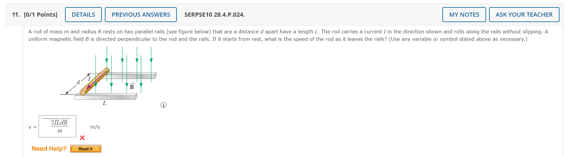What did I do wrong in this question? Please correct it and