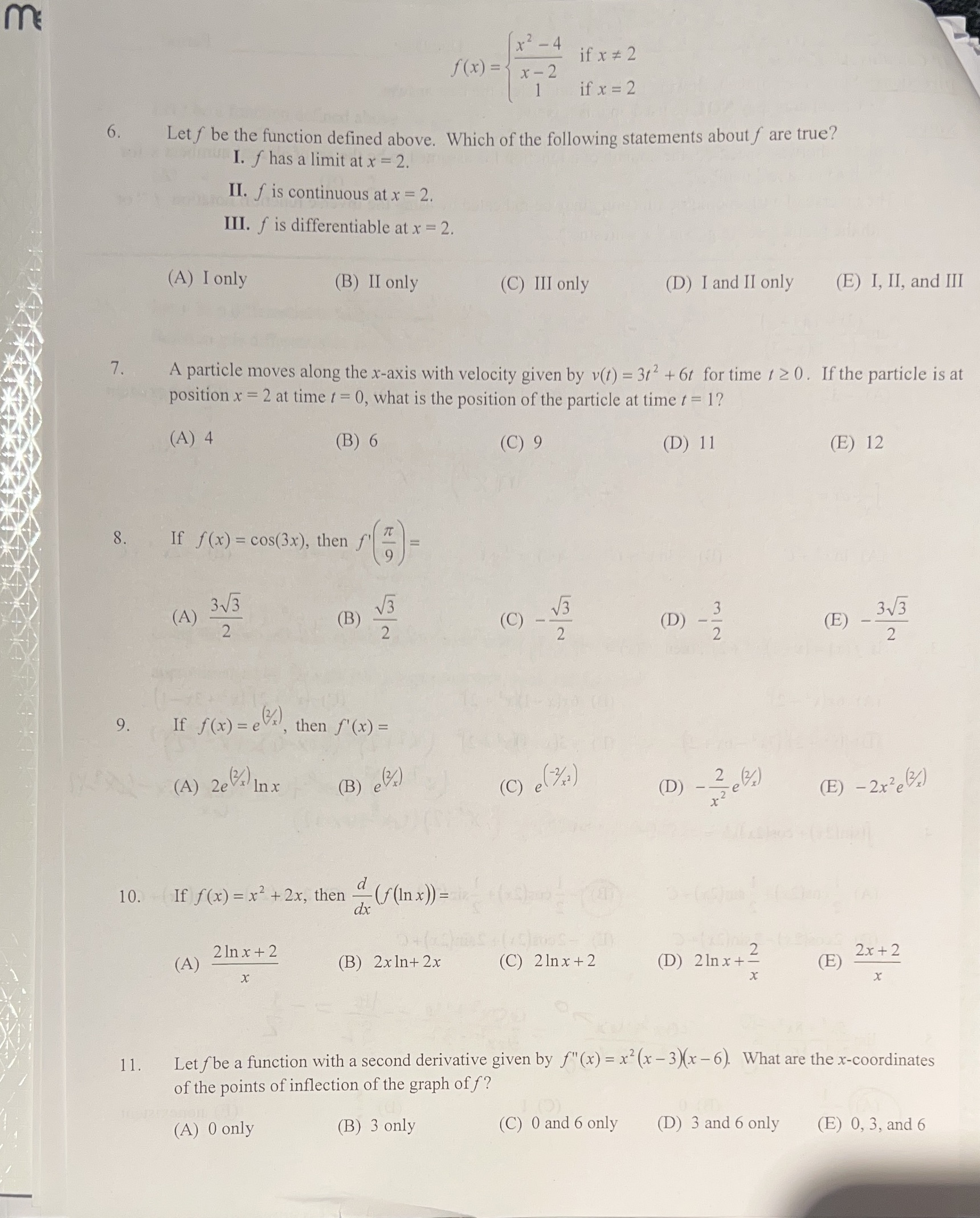 f(x) = if x * 2 x - 2 if x