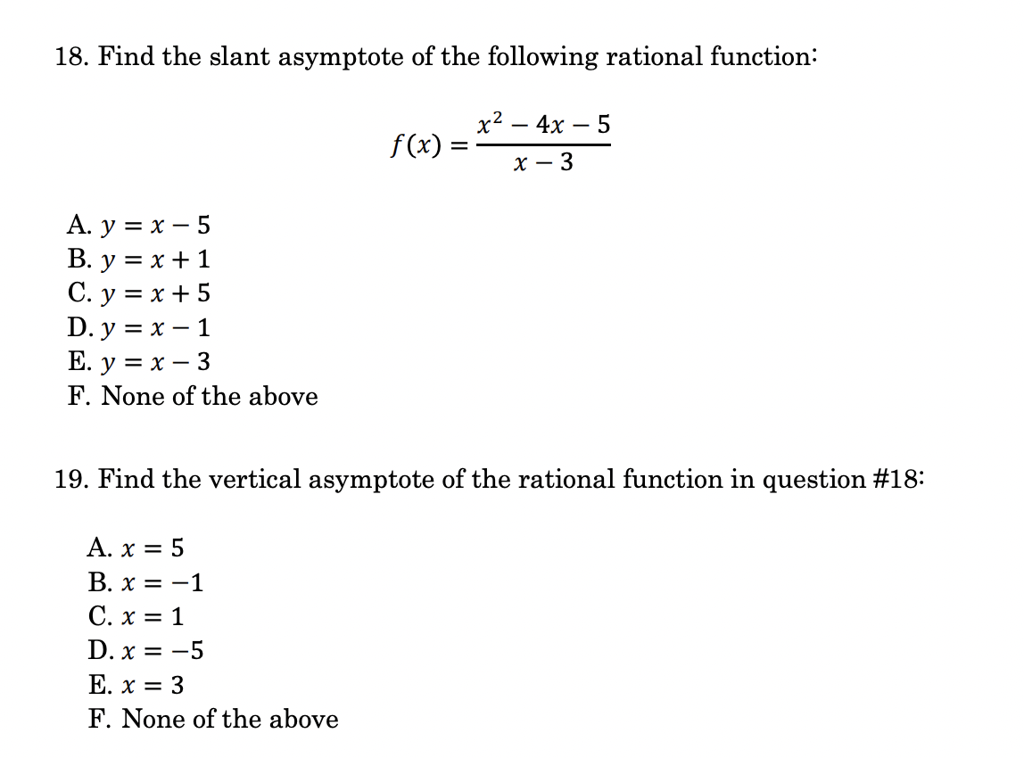 (x -1)(x -2)(x+5) B. f(x) = (x+1)(x+5)(x+2) C. f(x) = (x -1)(x
