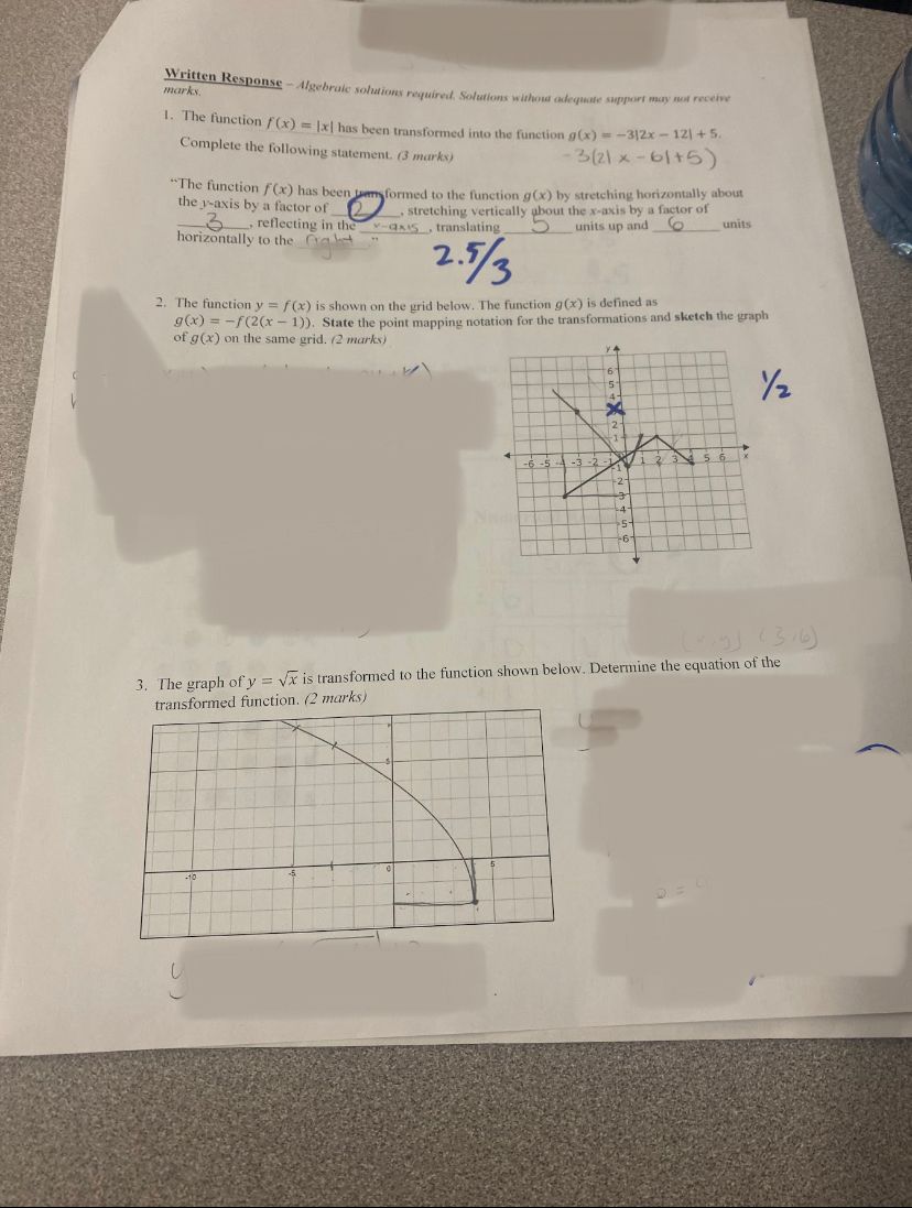 of the answersfor q 5 its says to a new function Multiple