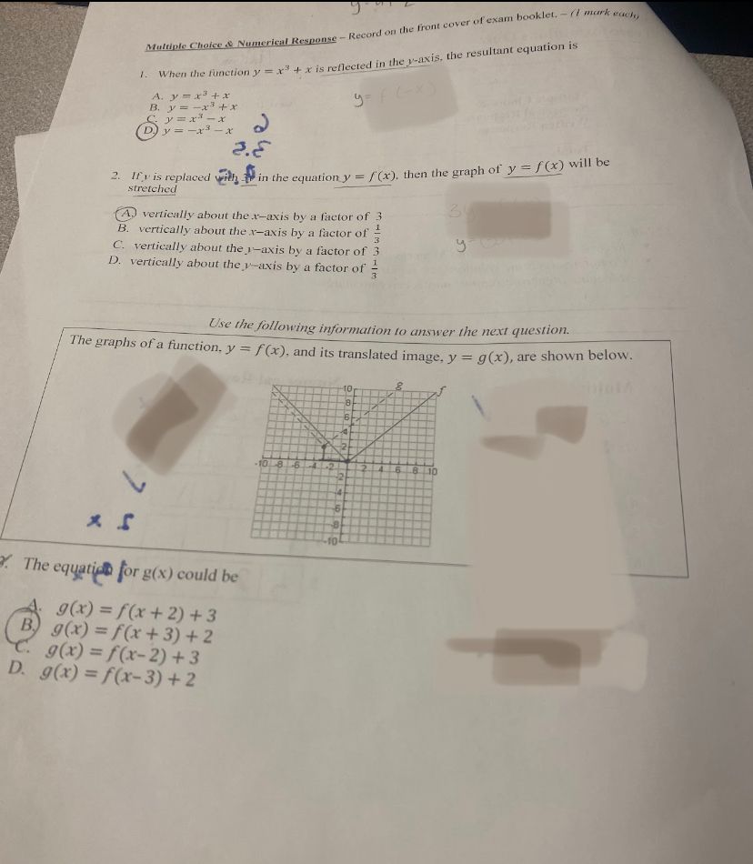 booklet, ( mark I. When the function y = x3 + x
