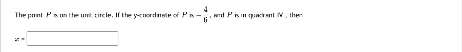 quadrant, find cos'} new: Enter your answer as a reduced rad1cal. Enter