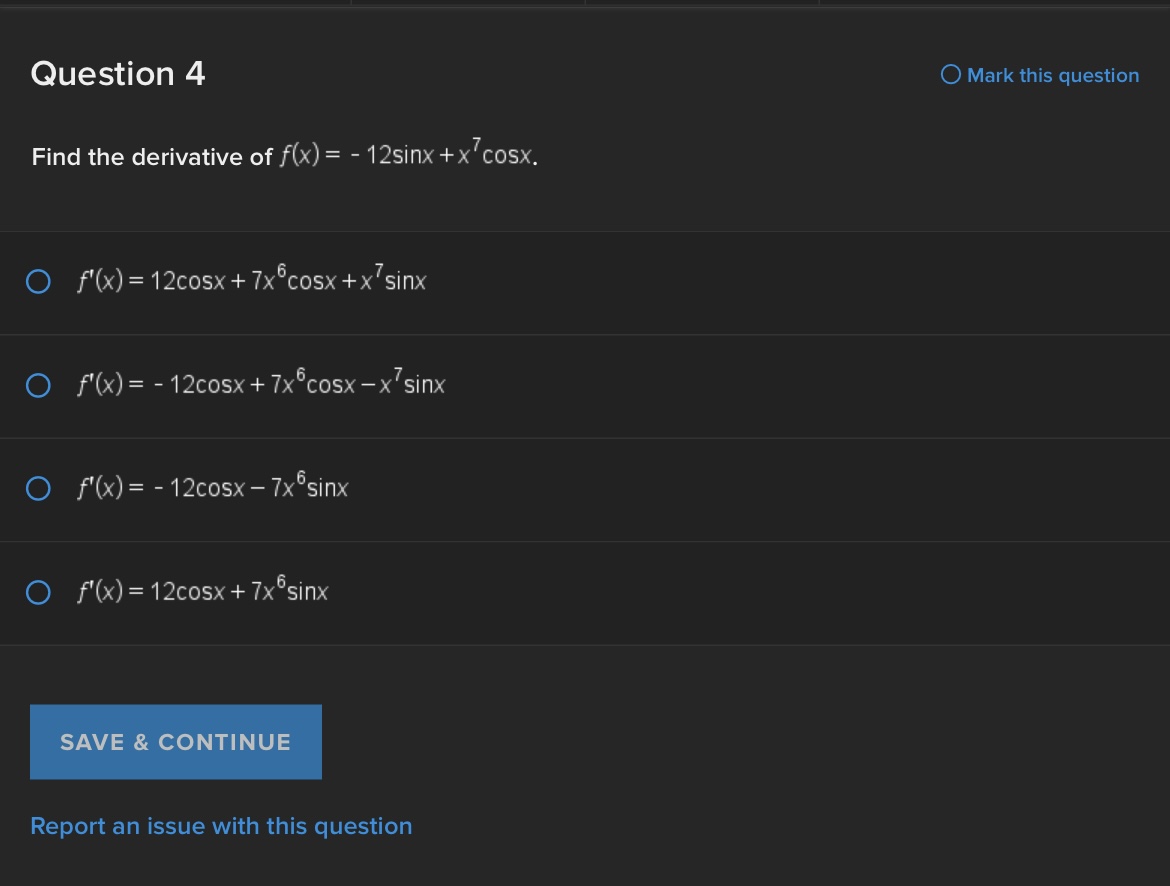 10 O dy x . tanx 5 12x2 + secxcscx - dx