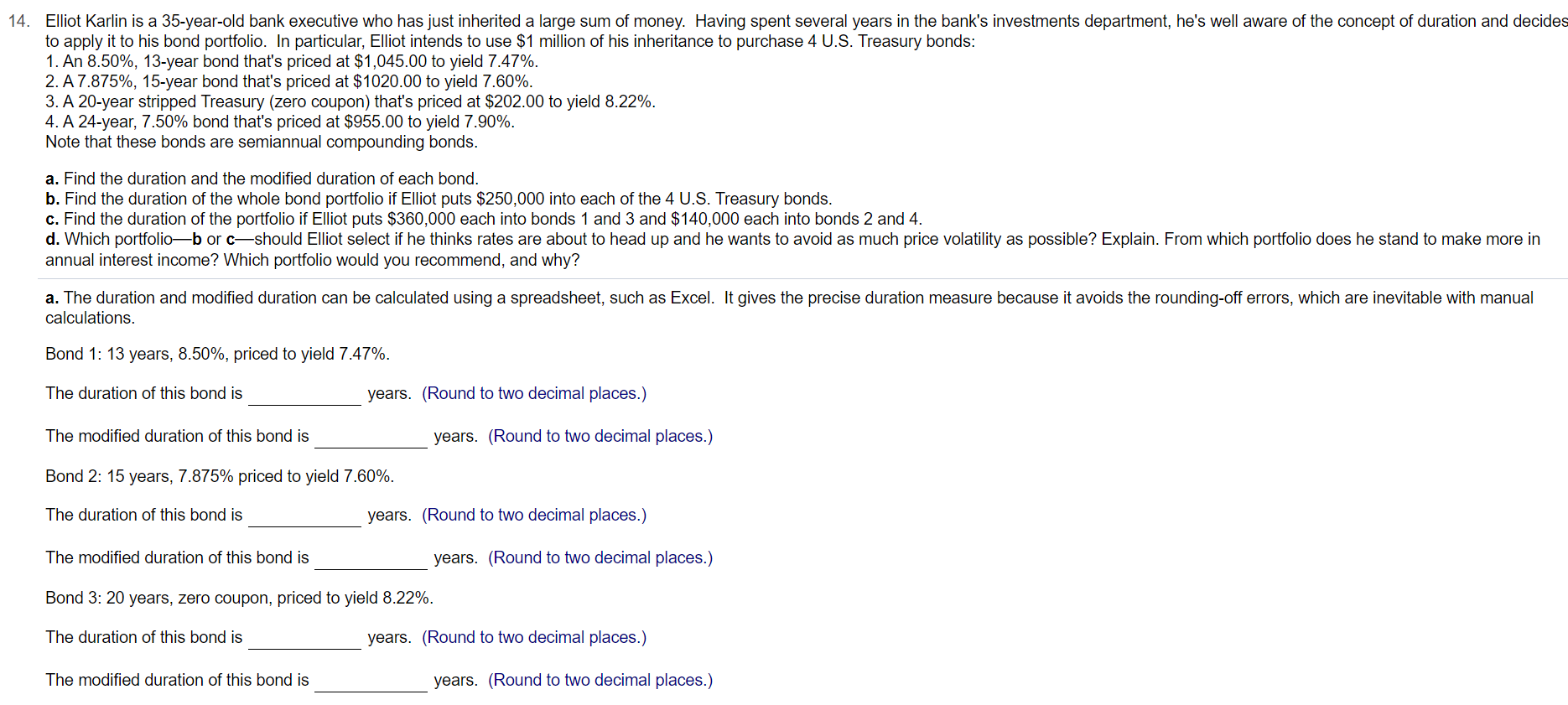 a call price of $1,100. (The bond's rst call date is in