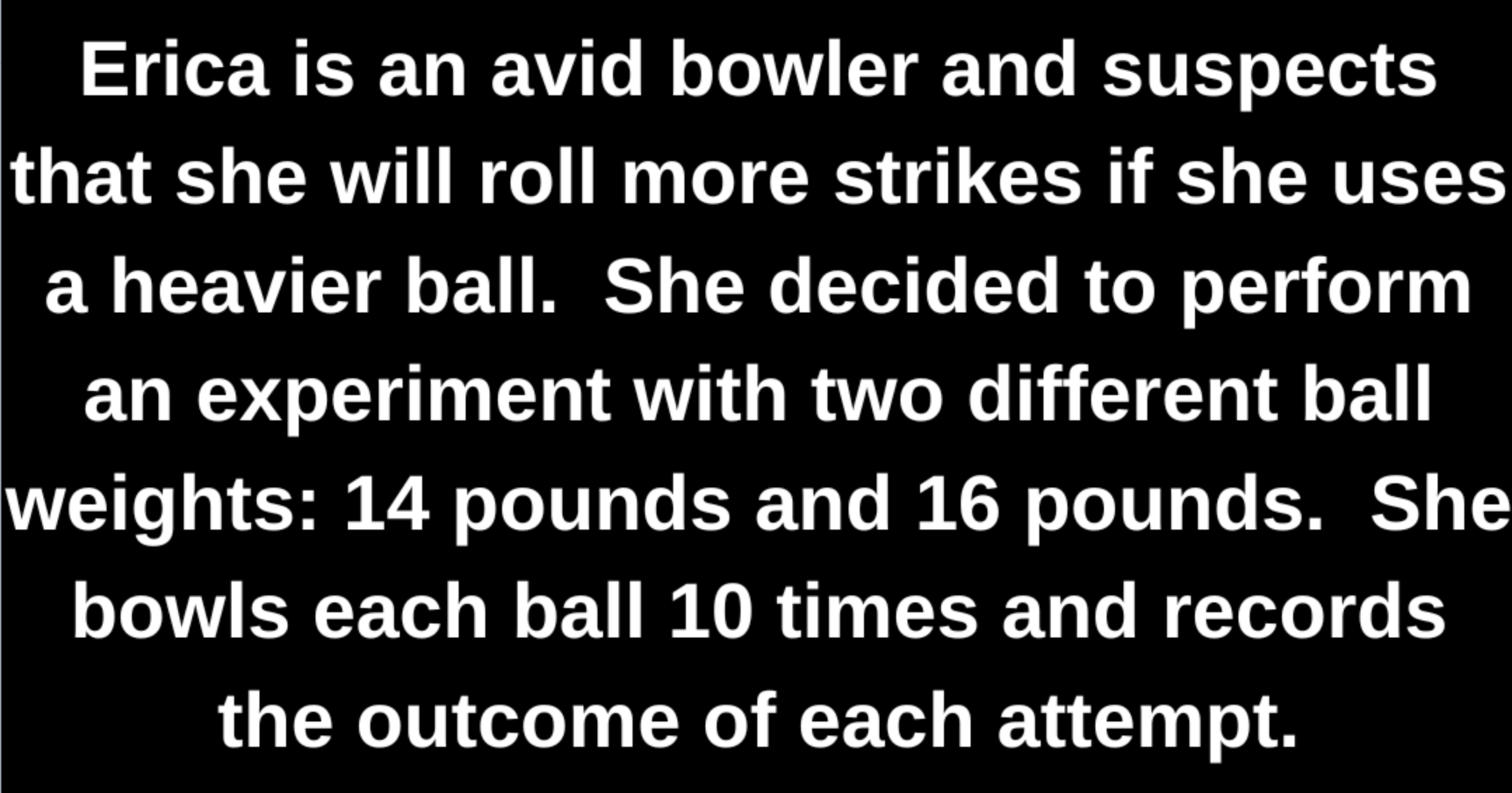 Explain how use note cards to simulte the difference (16-pound -14-pound) in