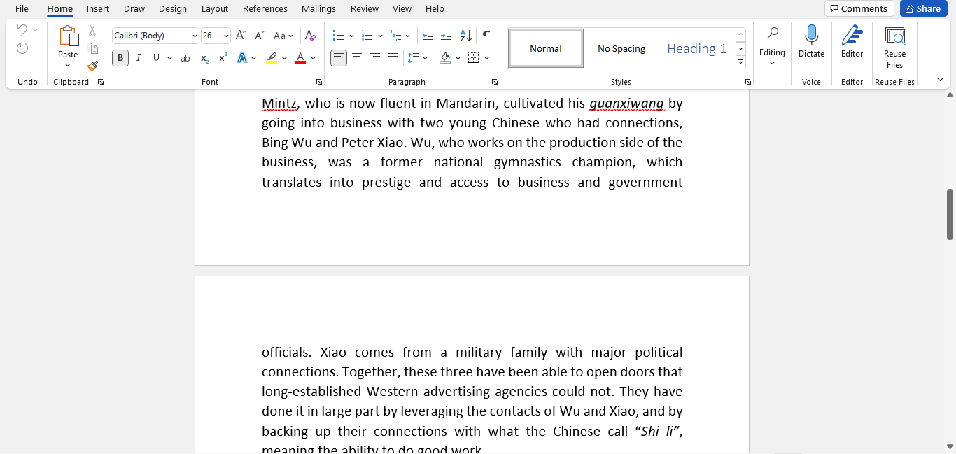 1993, New Yorker Dan Mintz moved to China as a freelance film