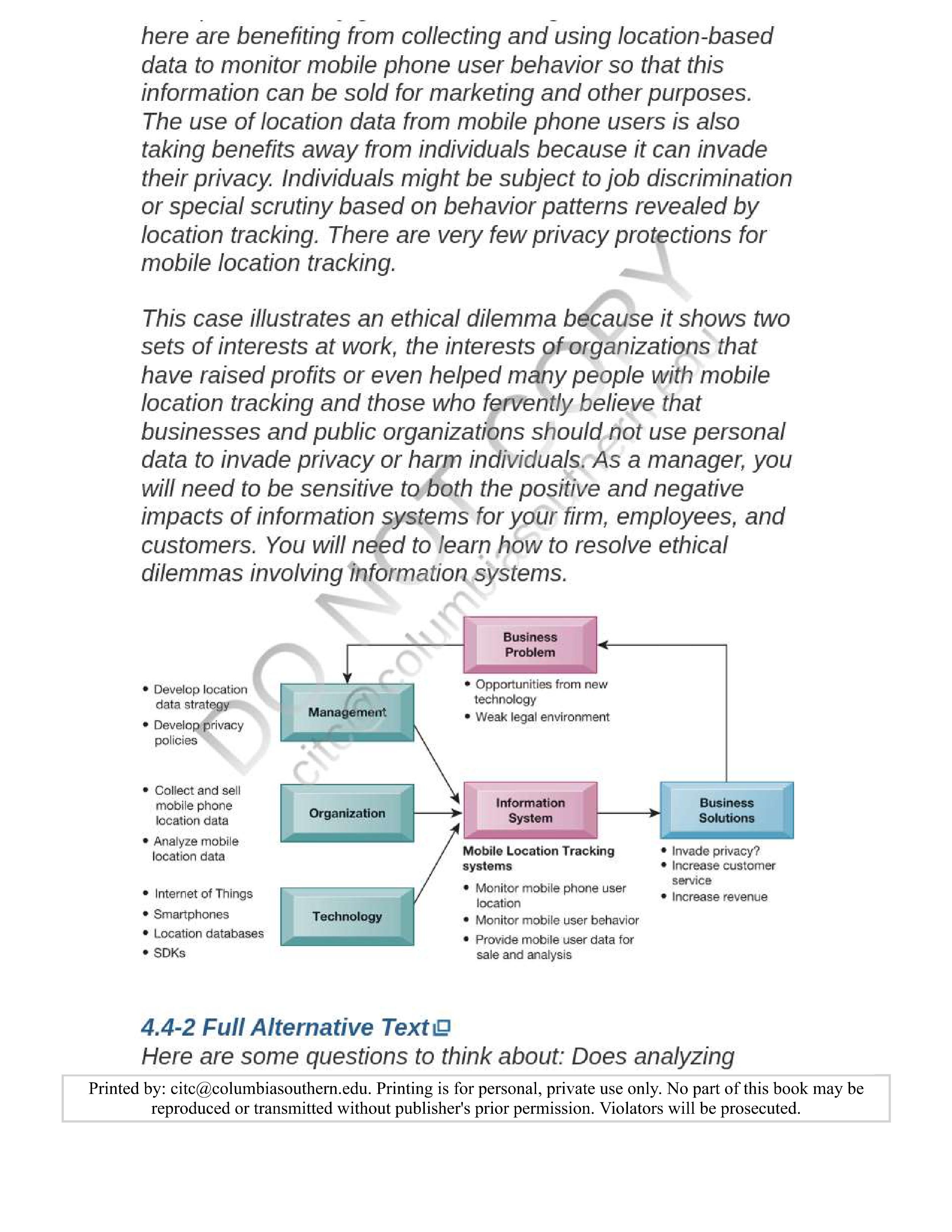 In Chapter 4 of your eTextbook, read the case study "Your