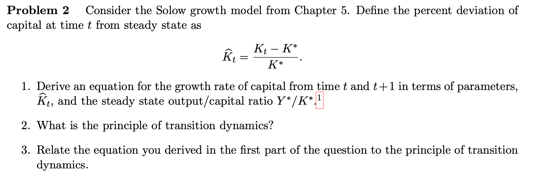Not sure how to approach this one. "From Chapter 5" can be