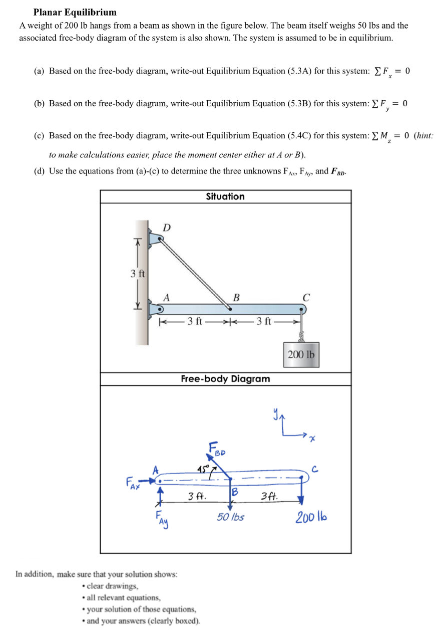 Hi, please answer each part of the problem using the given information.