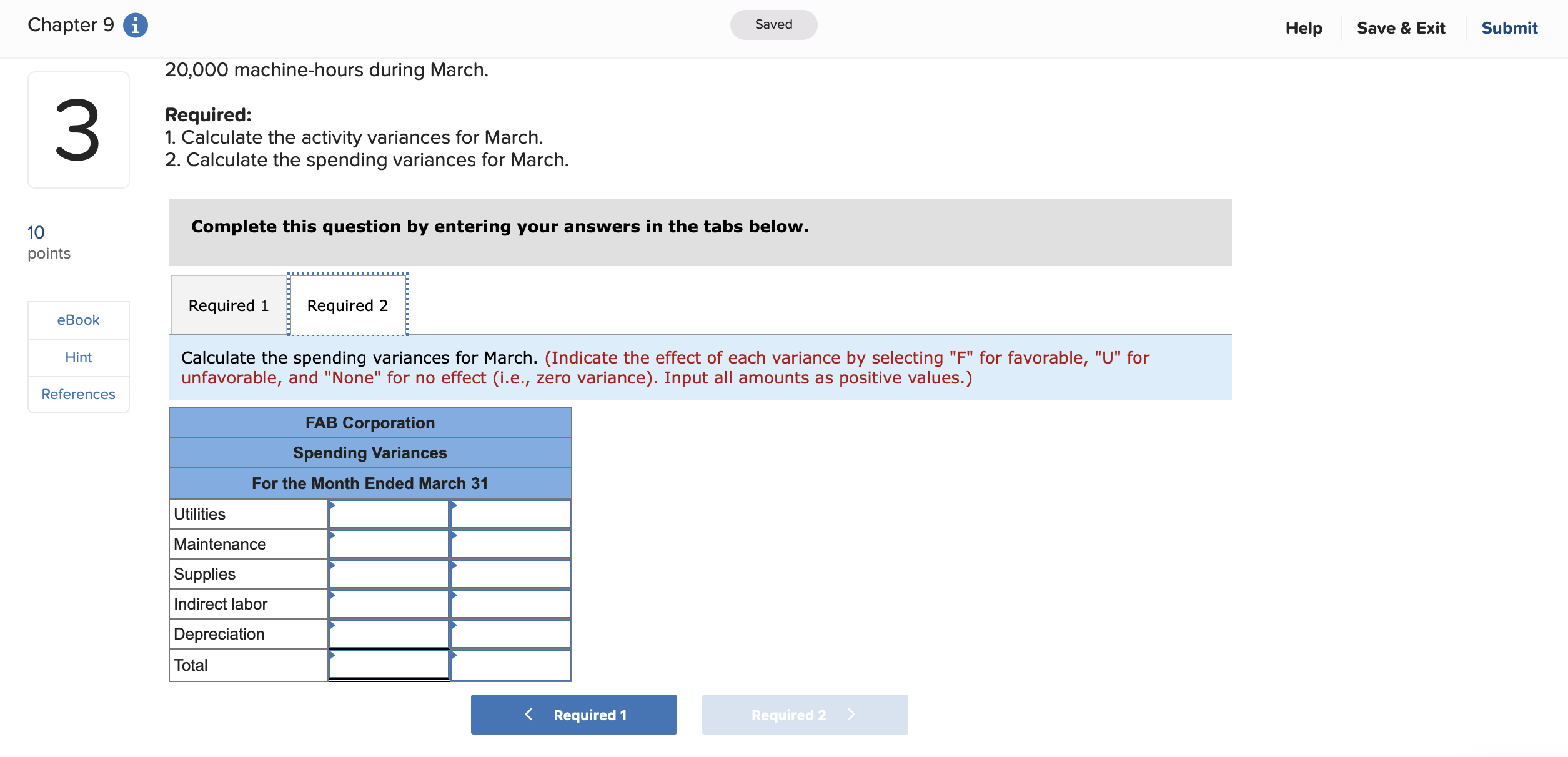 May as shown below: 10 Variable Element points Fixed Element per Customer