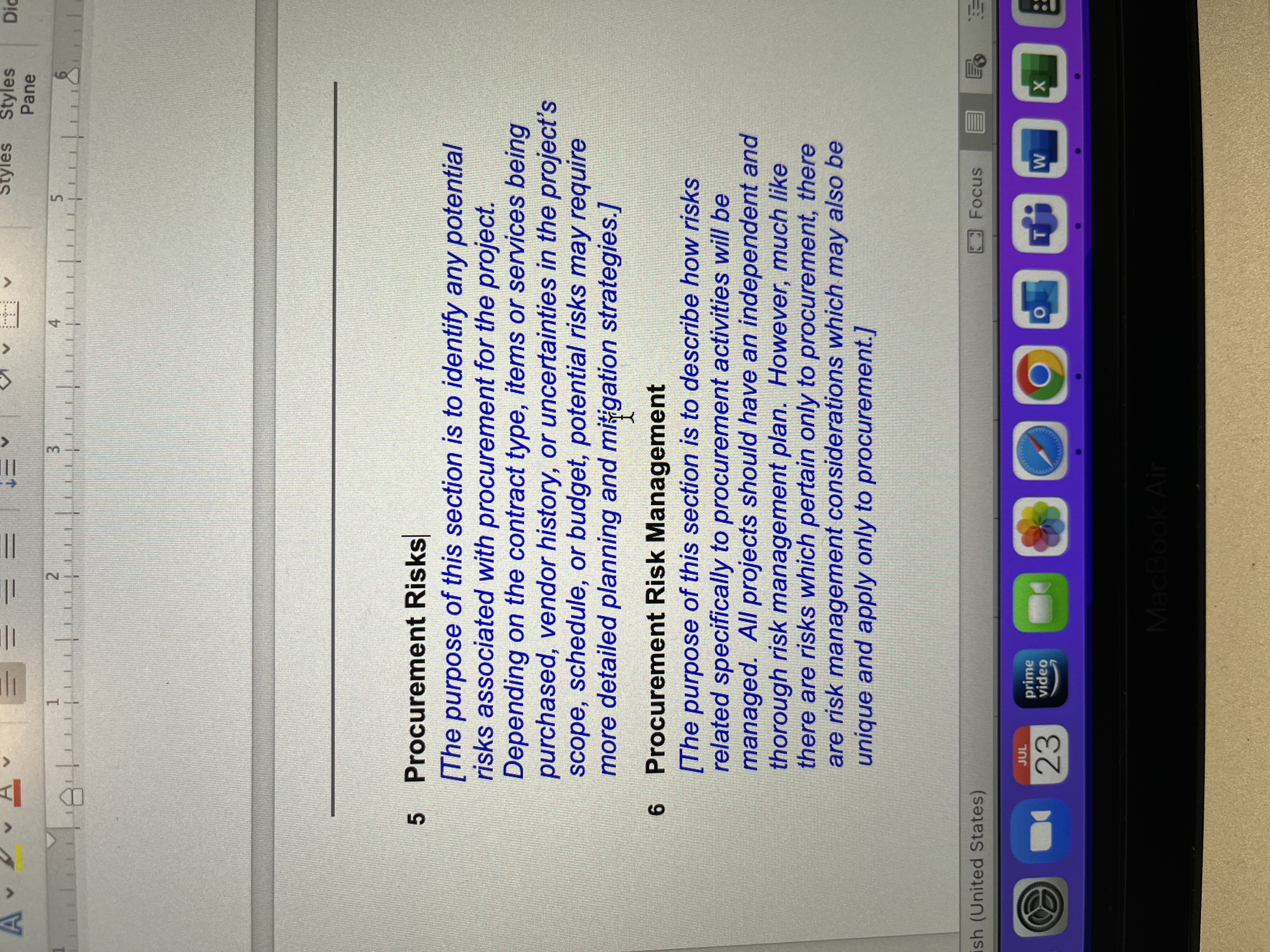 Assignment name: Procurement Management PlanProject Name: Mobile banking applicationI need help with