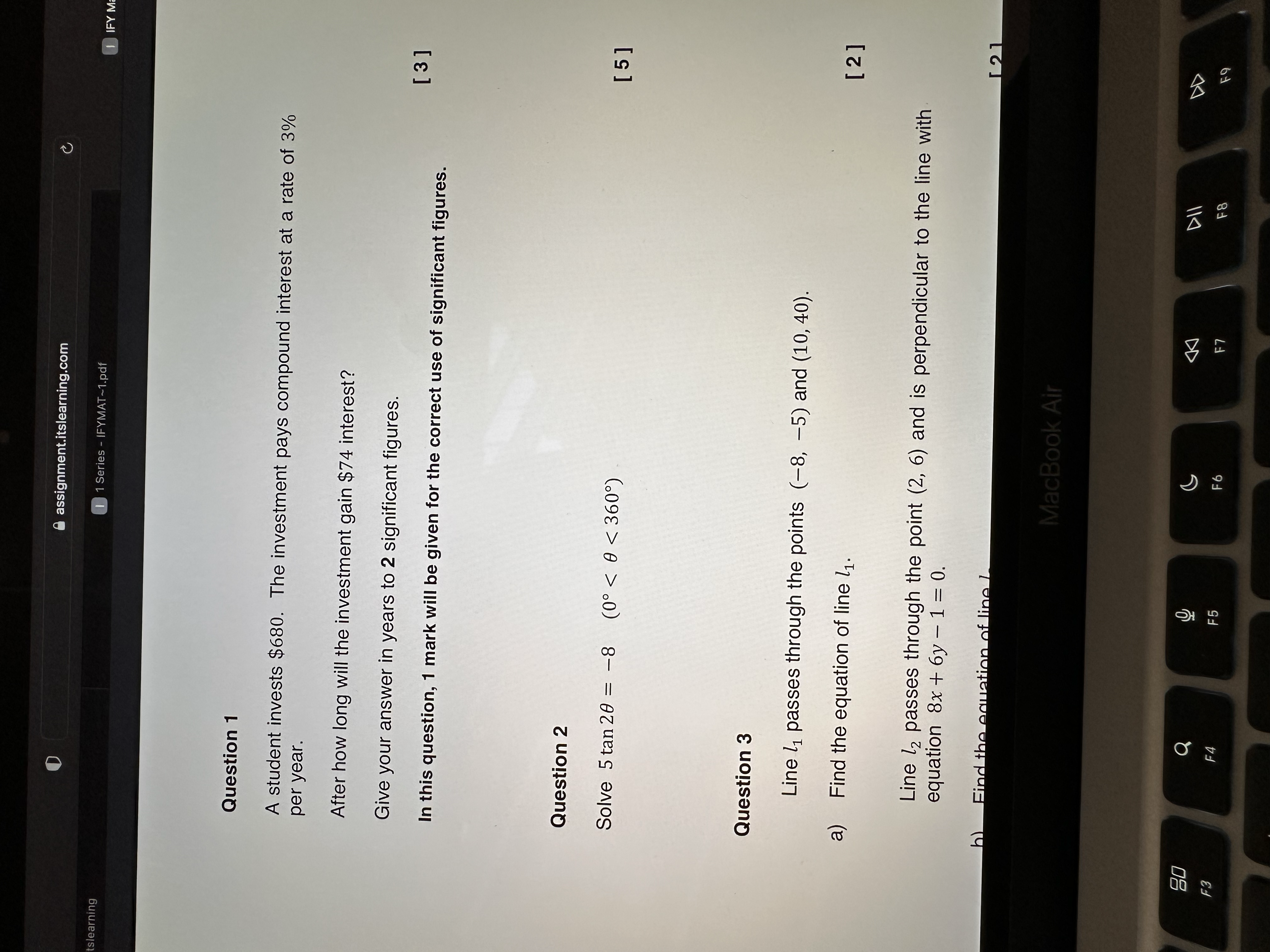  assignment.itslearning.com slearning 1 Series - IFYMAT~1.pdf I IFY M Question 1