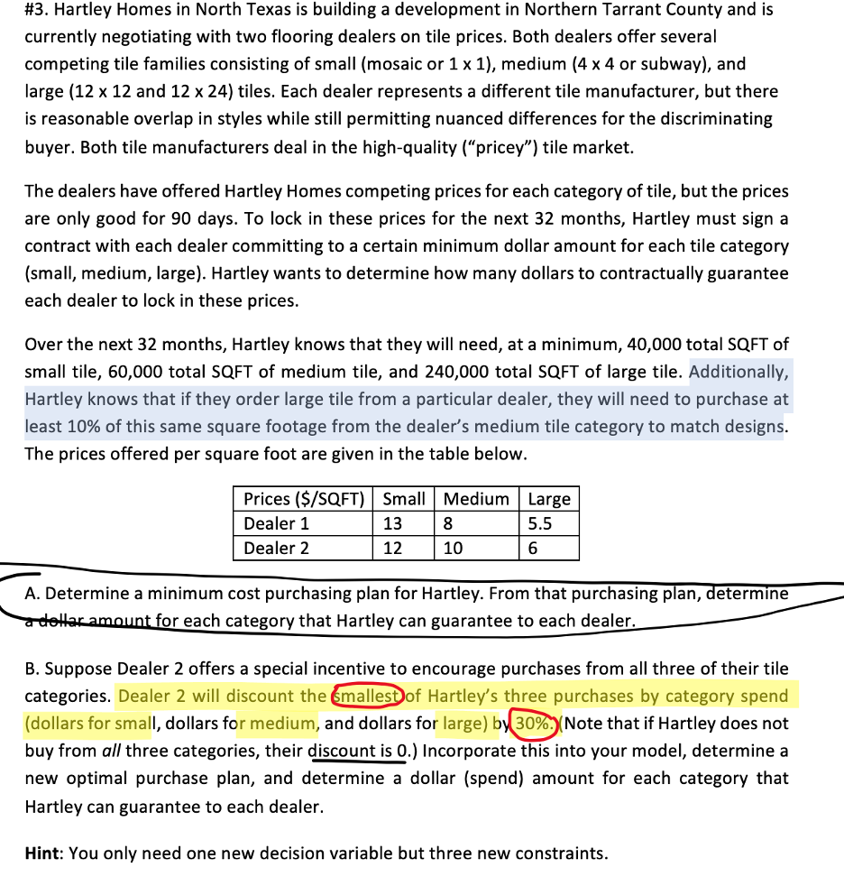 I am unable to solve part B. I have include the solution