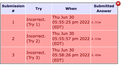 end is at x = 1.80 m and the other at x