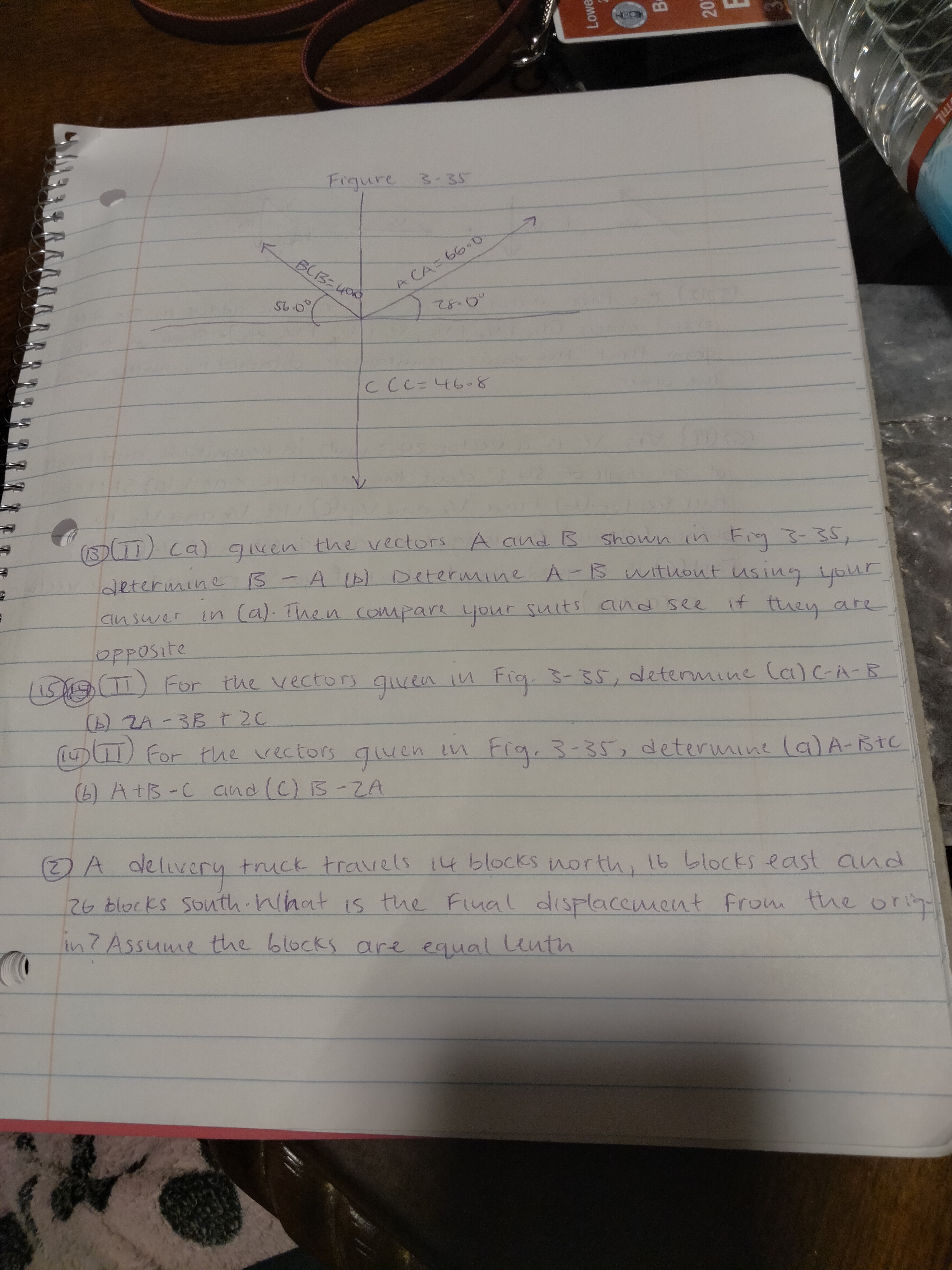 Read the questions carefully and show work for each question on the