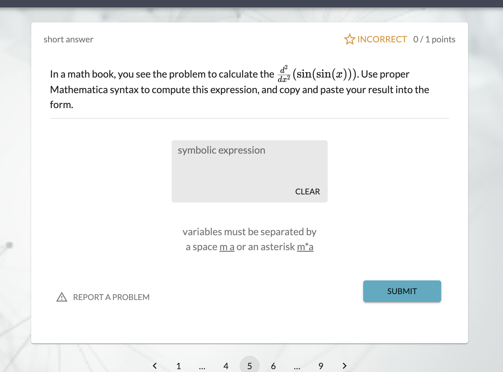  short answer if? INCORRECT O / 1 points 2 In a