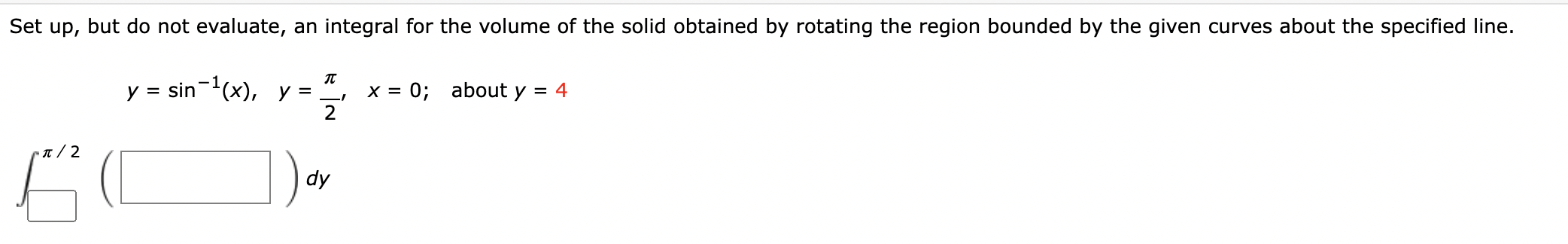 obtained by rotating the region bounded by the given curves about the