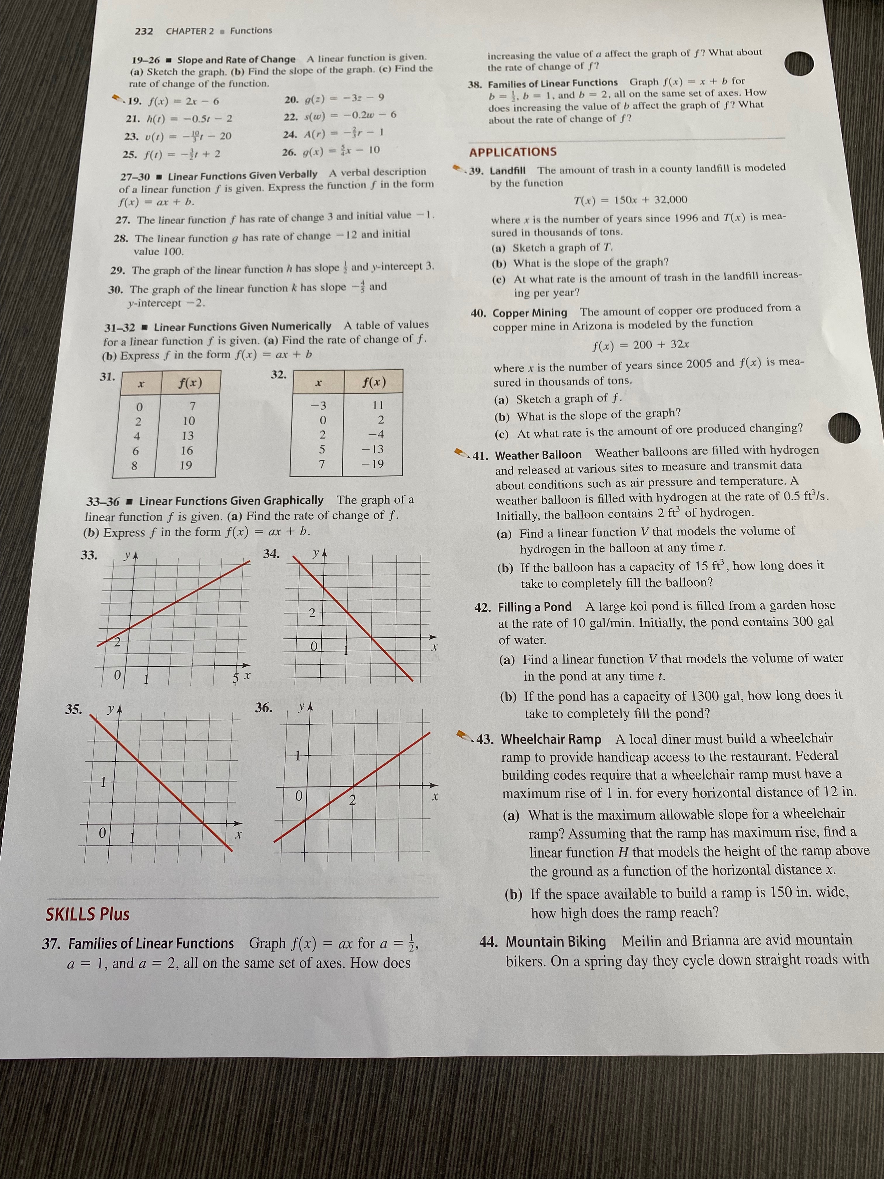 traveling faster than John. We can see this from the graph because