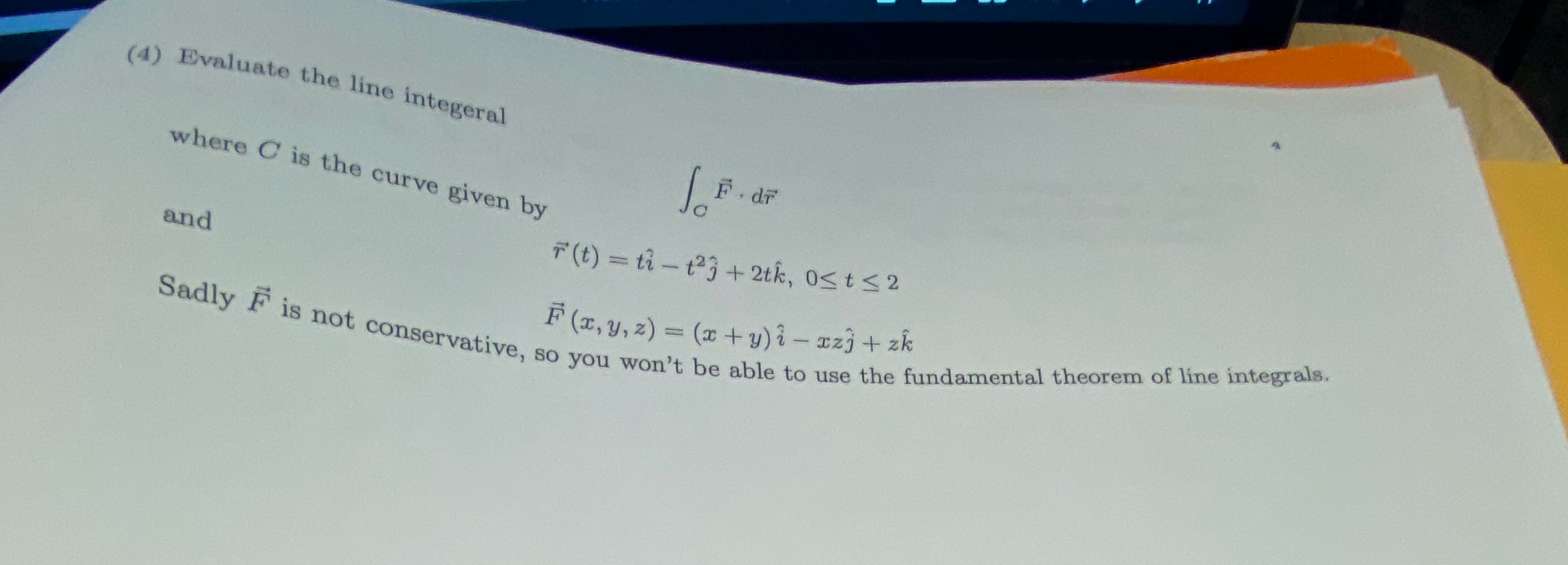 Hello! Please help me out with this calculus 3 problem. I just