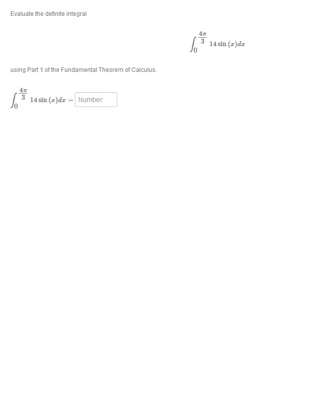 Please help solve and explain. Evaluate the definite integral 3 14 sin
