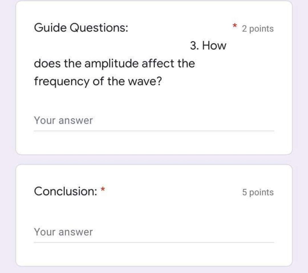 of the hand movement increased? Can you explain your observations? Your answer