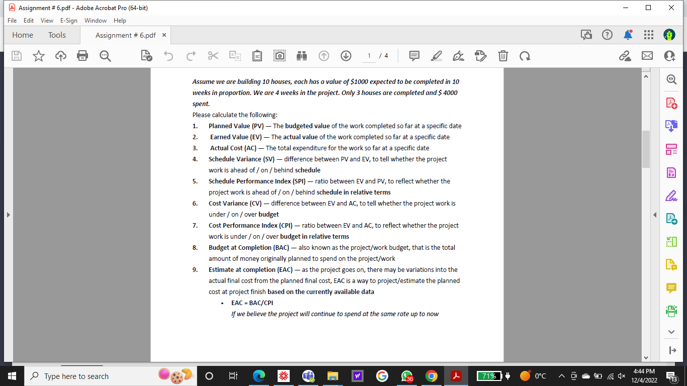 Edit View E-Sign Window Help Home Tools Assignment # 6.pdf x ?