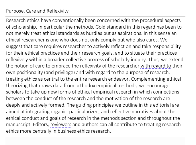 their methods more fully as knowledge practices that have broader institutional consequences.