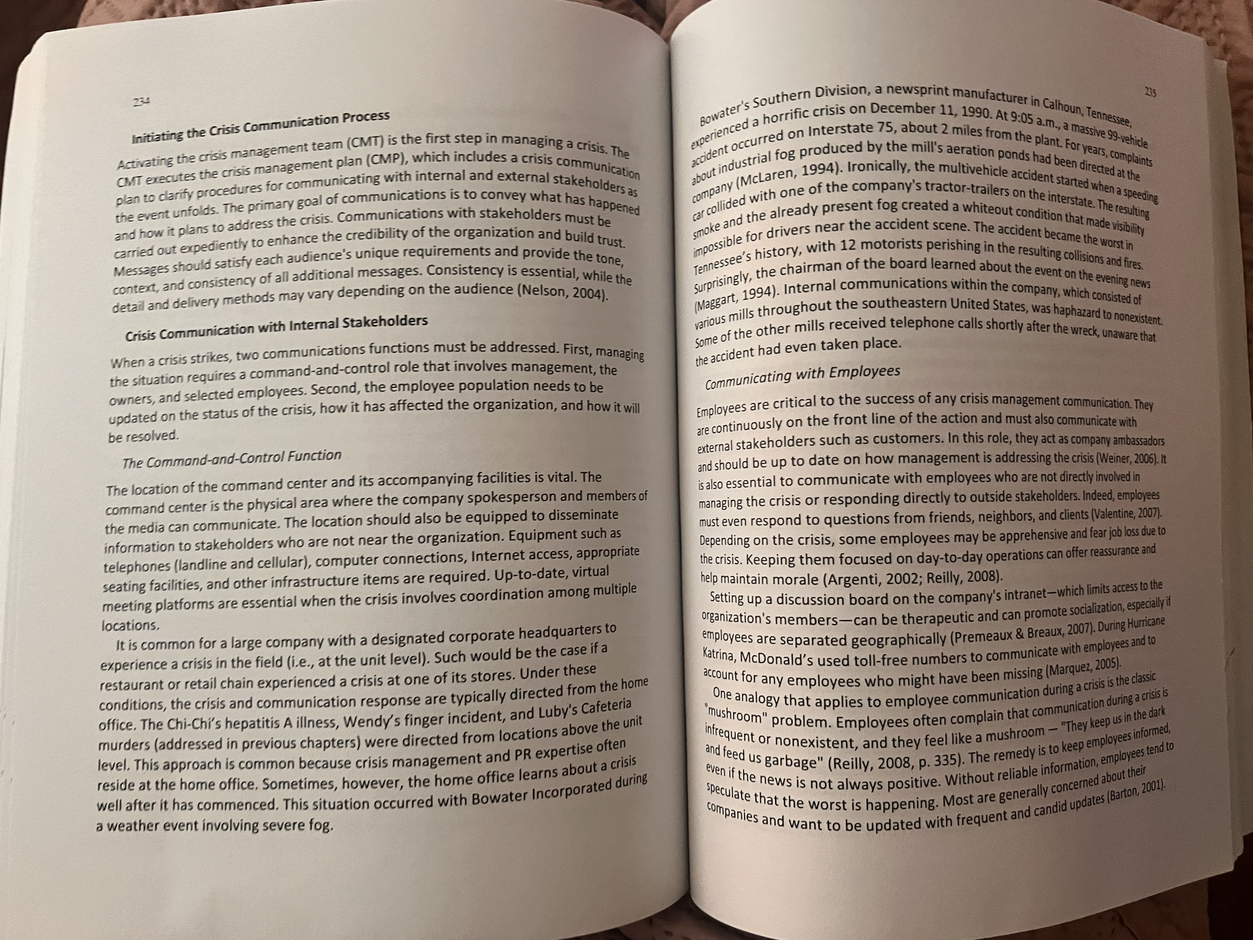 two attacks approximately three hours impression that he thought the crisis was