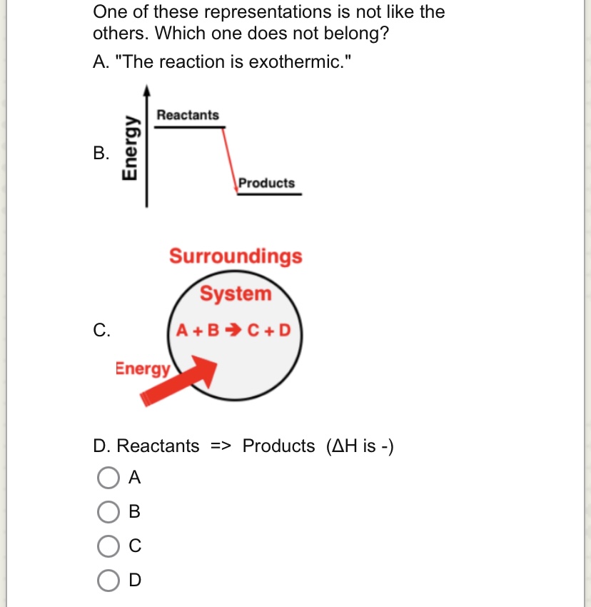 a catalystcoca R = reactants P = products For the above energy