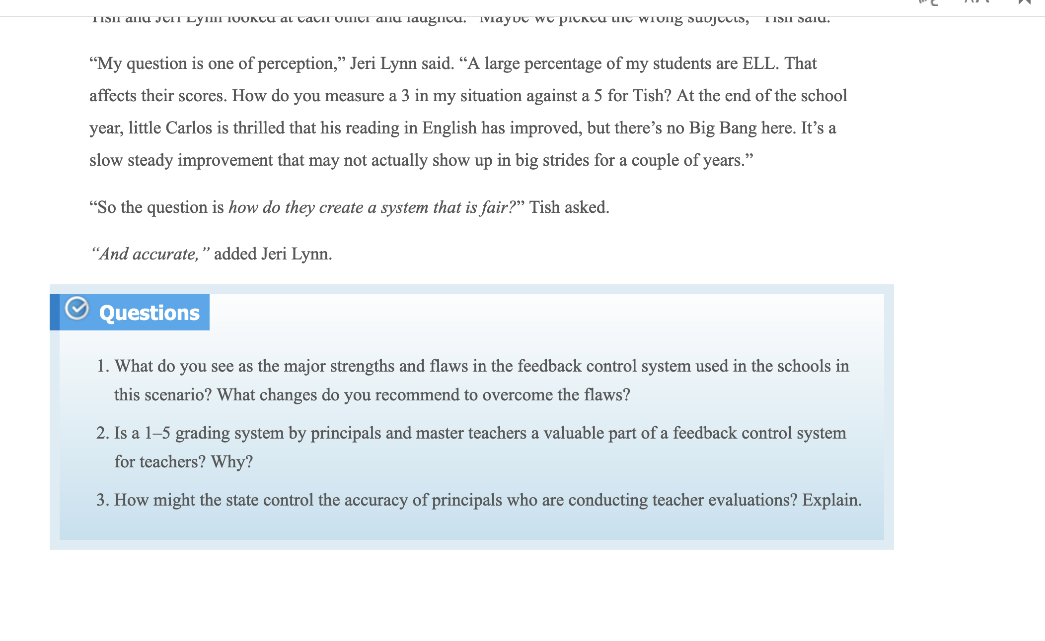 the state department of education had joined 16 other states in implementing