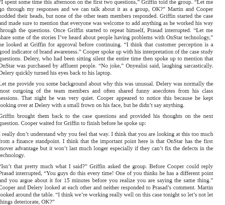 Griffin told the group. \"Let me go through my responses and we