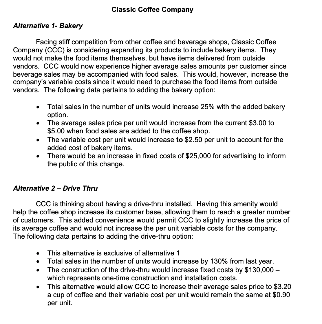 Company great coffee from all over the world to their local community.