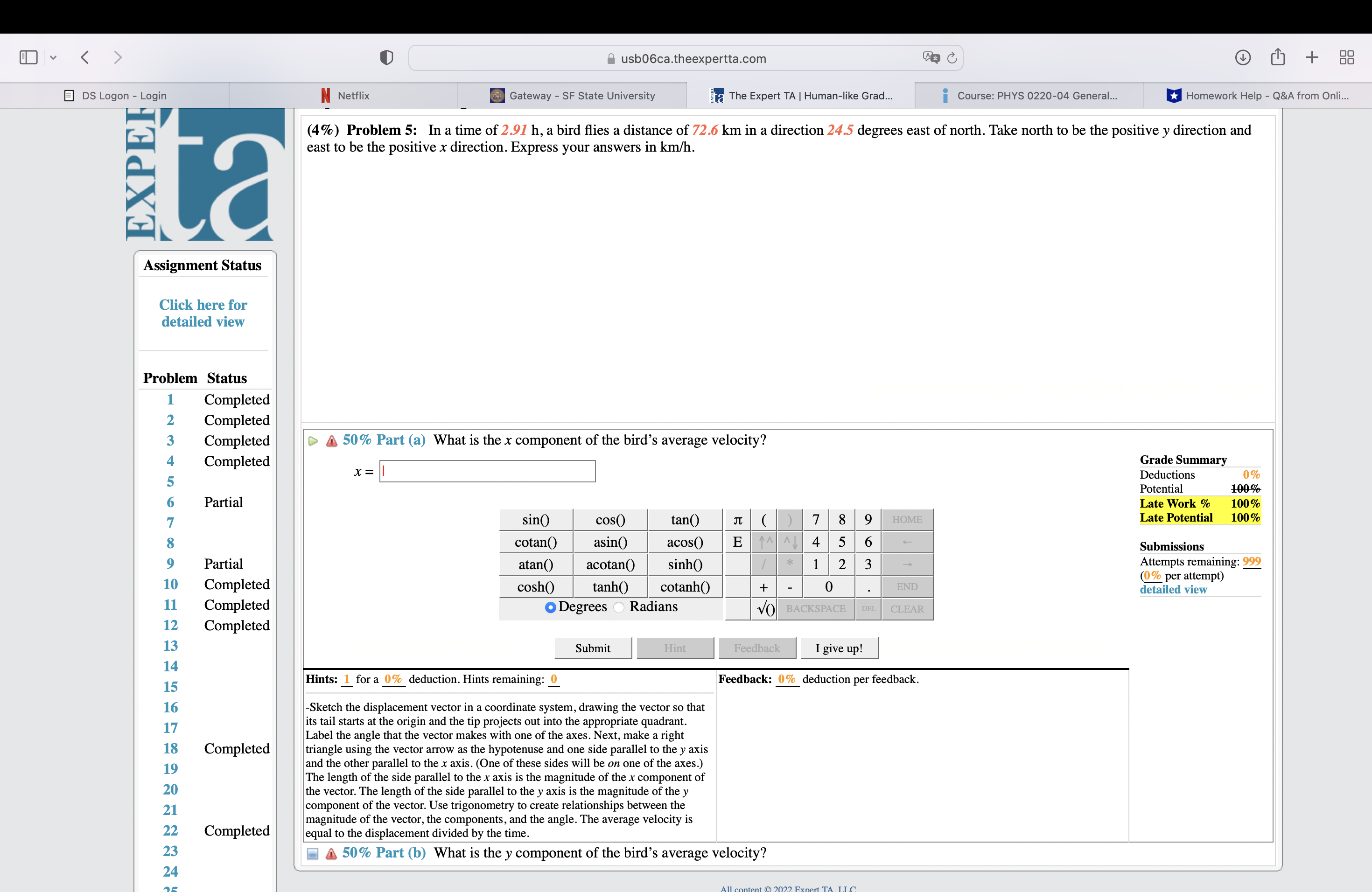 < usb06ca.theexpertta.com + DS Logon - Login ta EXPE Assignment Status Click
