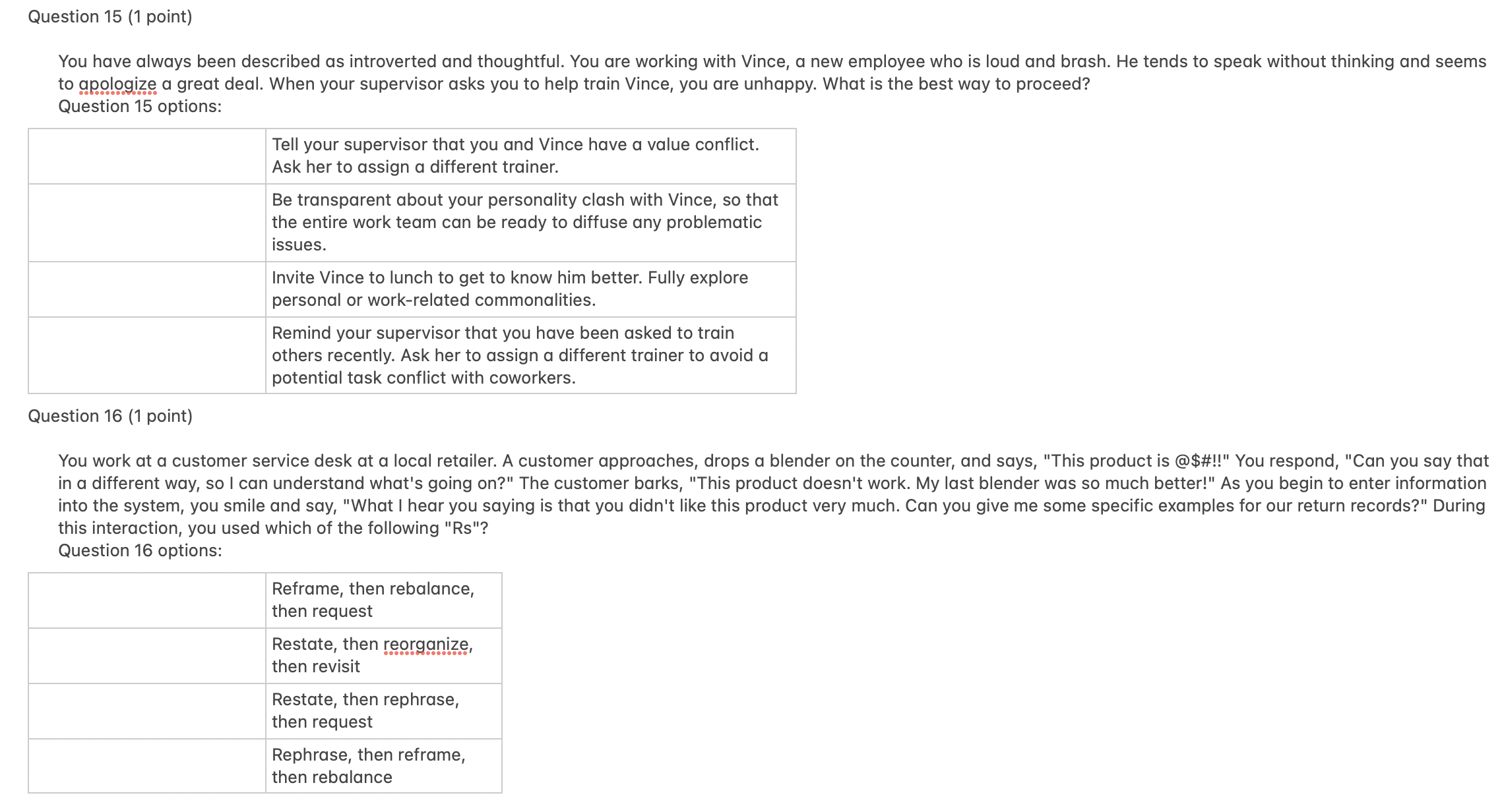 If it goes well, he will be granted a second interview, after