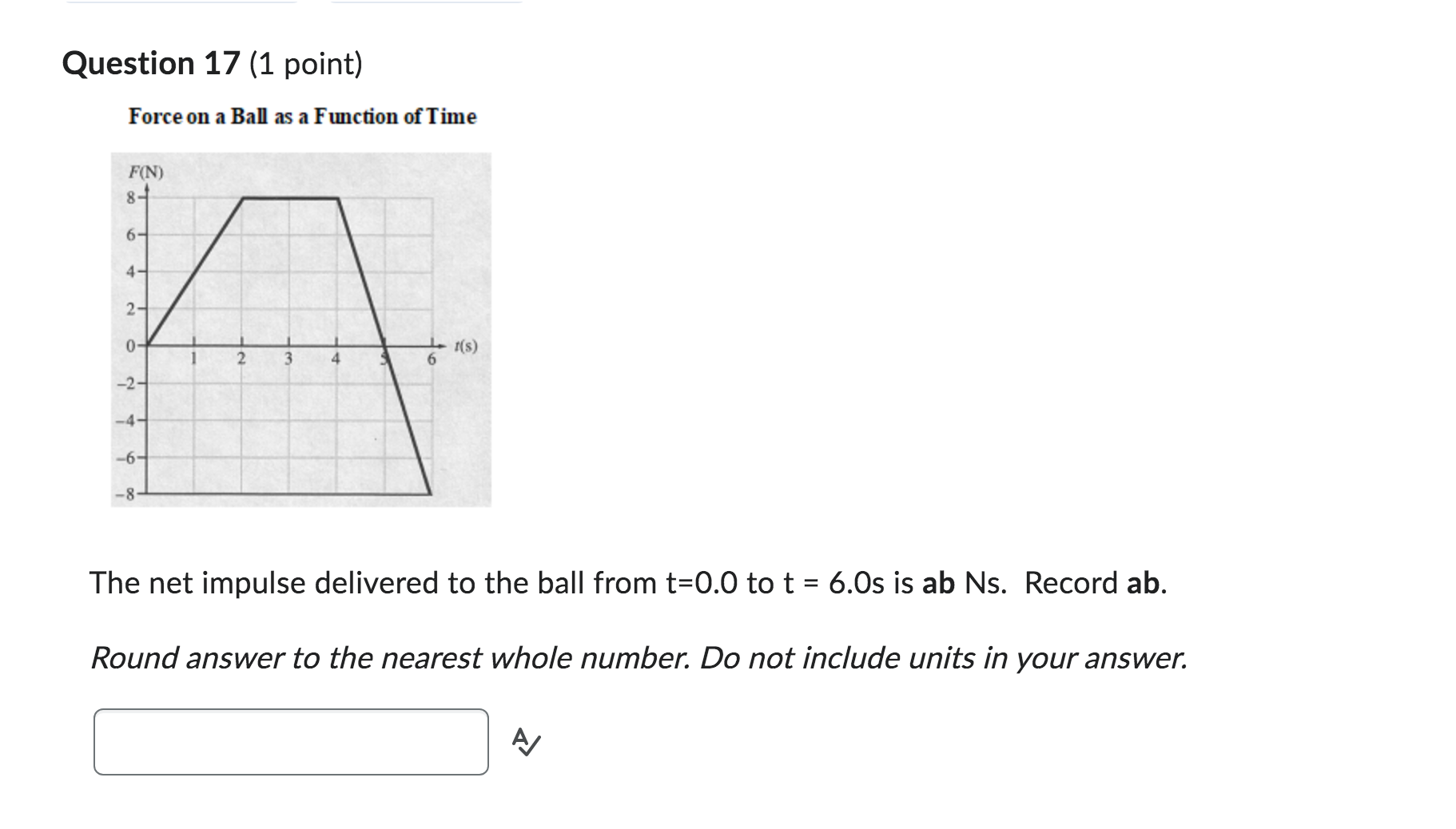 g tennis ball with an initial velocity of 55.6 m/s [south] hits