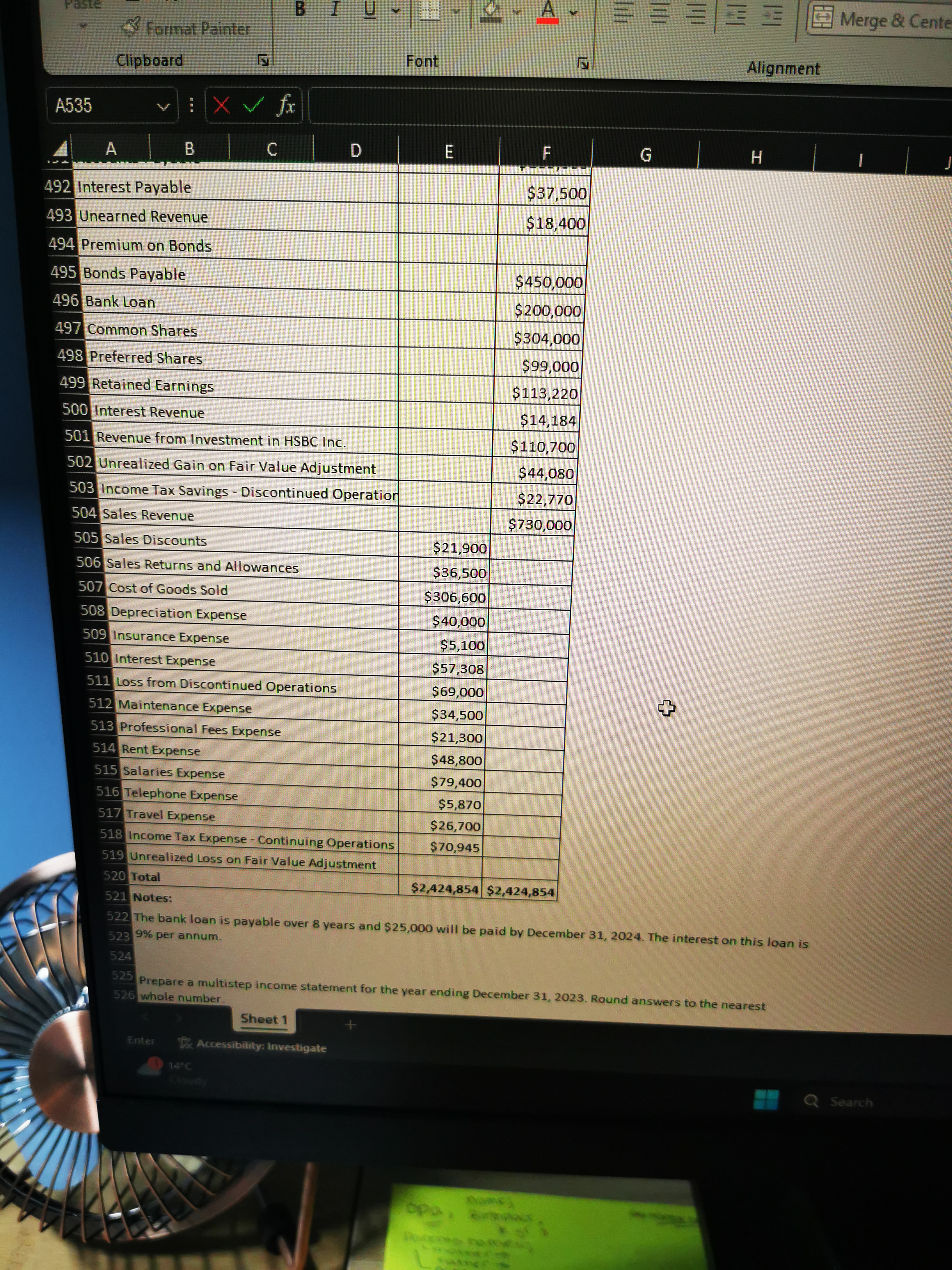 to calculate the income 472 tax expense on the income statement. 473