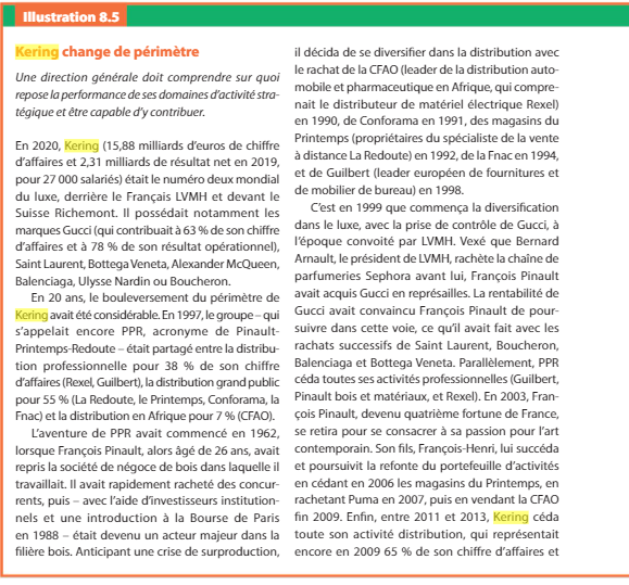  \f29 % de son resultat operationnel : vente a Steinhoff *