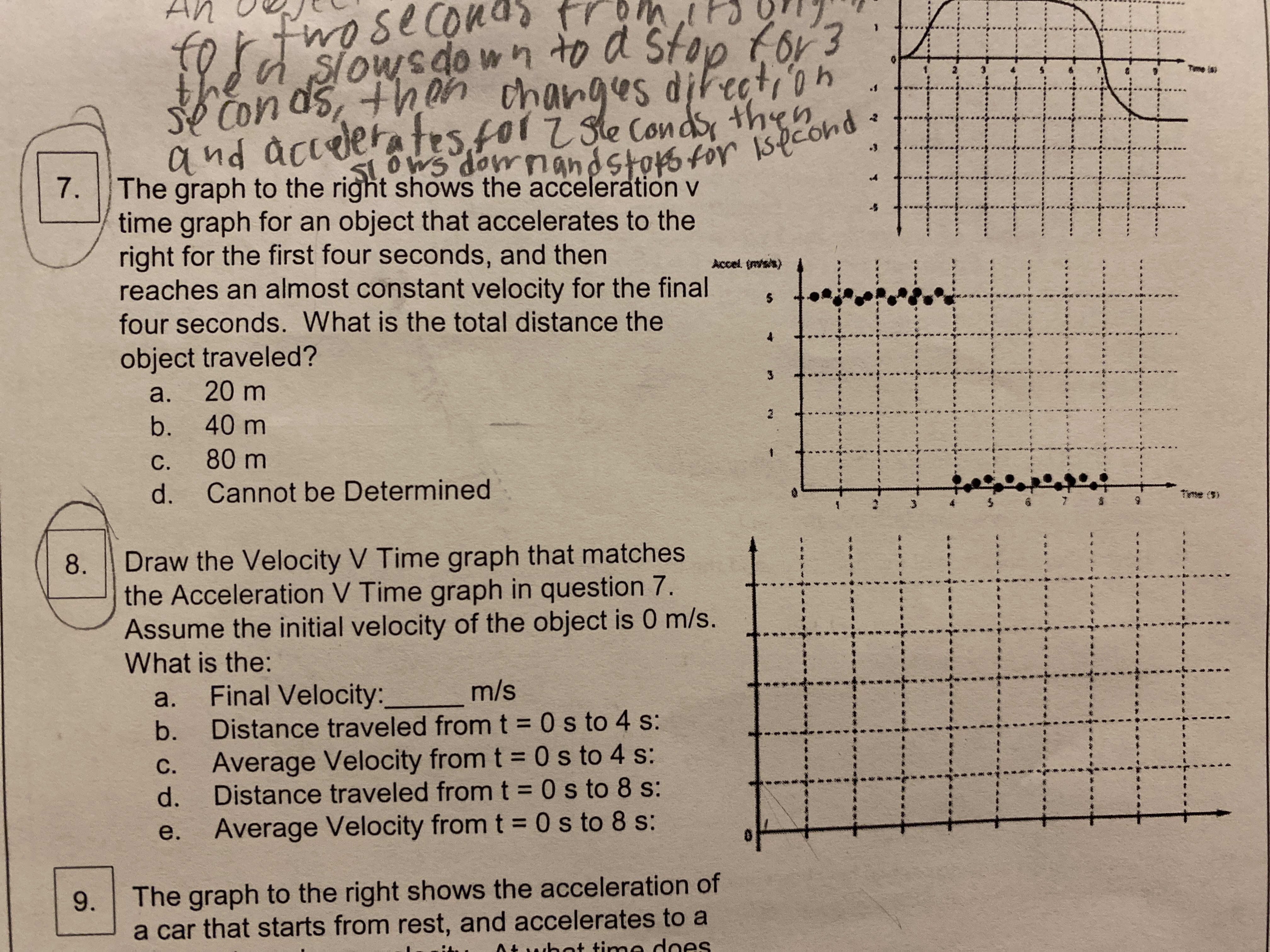 I'm having trouble with question #7, would you help me understand this