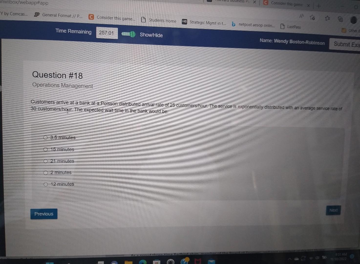 P General Format // P... C Consider this game.. Students Home HB