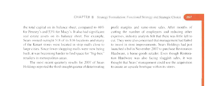 AND SEARS: Kmart was also challenged by "category killers" STILL STUCK IN