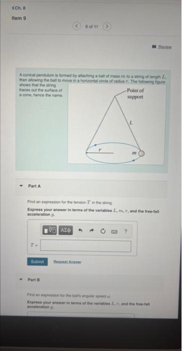 figure shows that the string traces out the surface of Point of